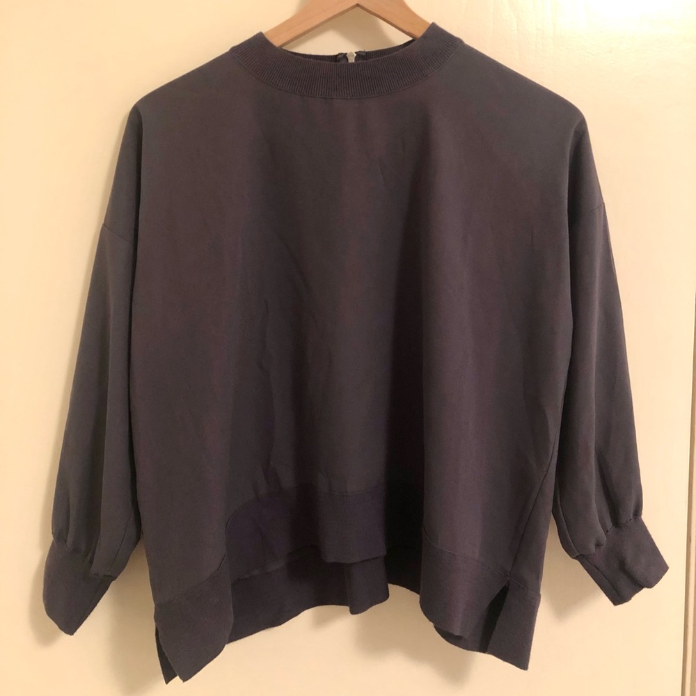 Babaton Top - purple/ grey